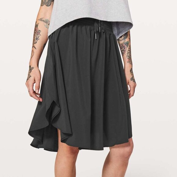 Lululemon The Everyday Skirt - 4 Black - Picture 1 of 6
